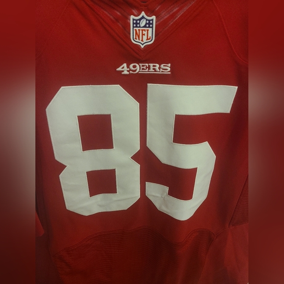 San Francisco 49ers Vernon Davis Nike On Field Jersey - Picture 3 of 10